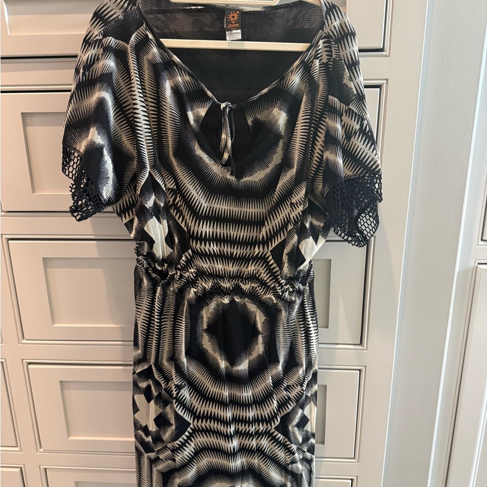 Jean Paul Gaultier Black and White Patterned adorable dress - Picture 2 of 10